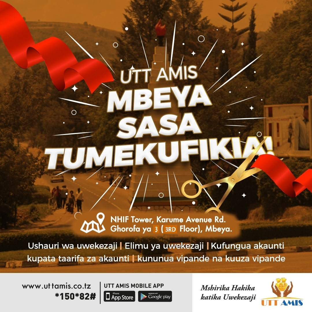 Utt Amis Mbeya, Sasa Tumekufikia! – UTT Asset Management And Investor ...